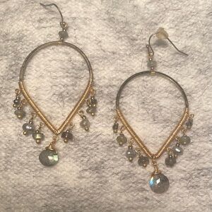 Nakamol earrings  labradorite